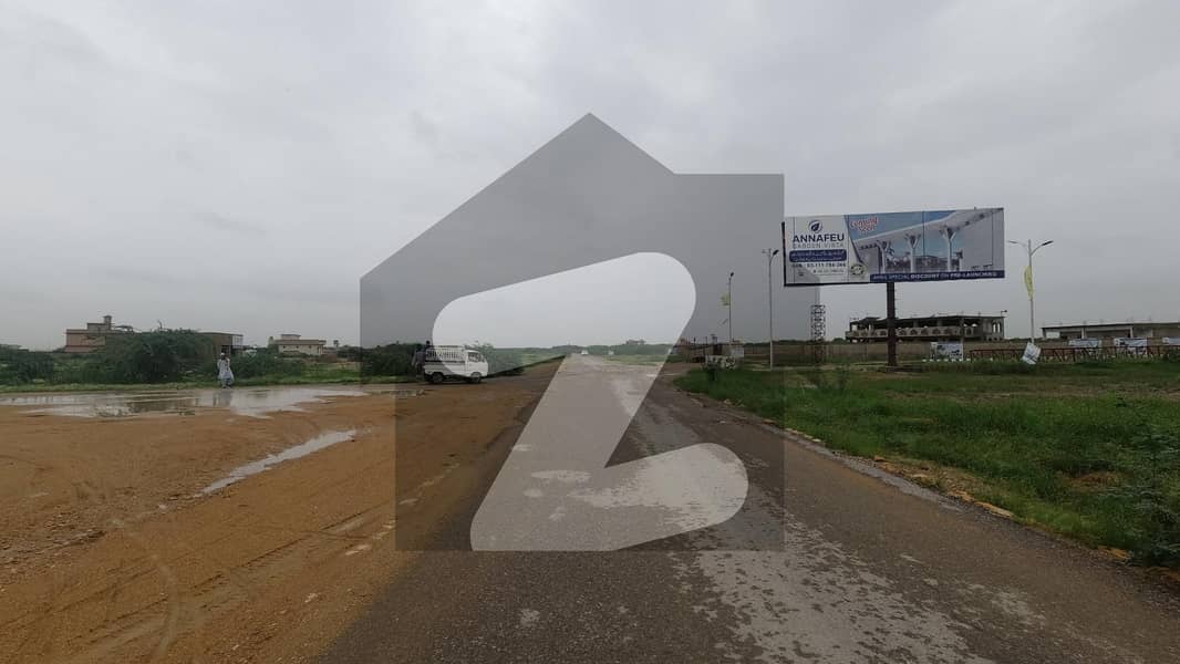 120 Sq yard Park Corner plot For Sale Al Ghafoor Green City 2 Al