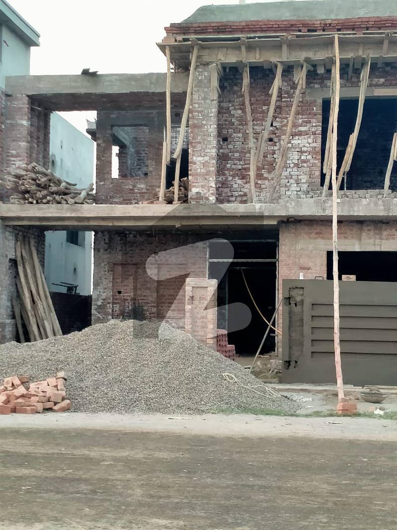 10 Marla Double Storey Grey Structure House For Sale Along 3 Marla