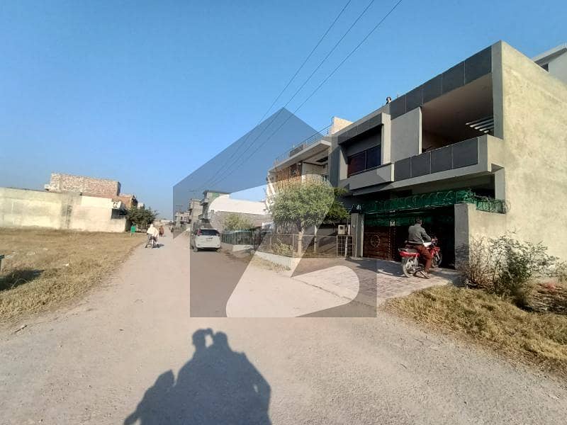 8 Marla Corner Plot File Available For Sale Roshan Pakistan Housing Society Sector E16 Roshan