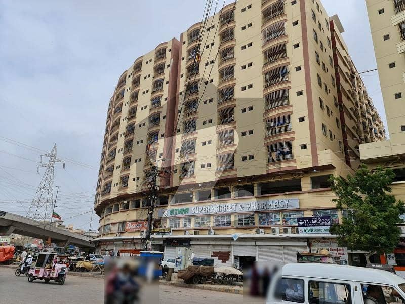 Corner 2 bed lounge apartment in Aman Tower Korangi Crossing Korangi