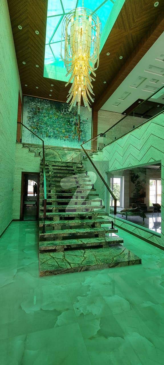 Ultra Modern Designer Bungalow Full Highted View For Sale Bahria Intellectual Village, Bahria