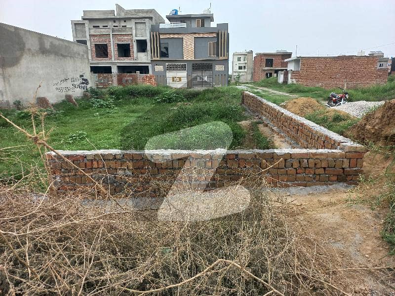 3 Marla corner plot for sale in pak arab housing scheem lahore f block