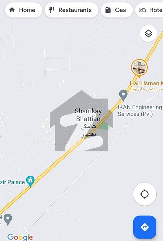 68 Kanal Commercial Land For Sale In Main Multan Road shamkay bhattian Near By Zatoon City