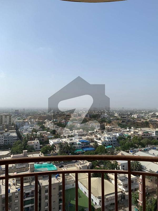 Kings tower flat for sale with personal roof GulistaneJauhar Block