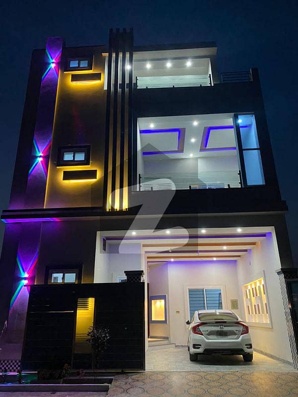 Japan Town New Brand Stylish 5 Marla Triple Storey House For Sale Japan