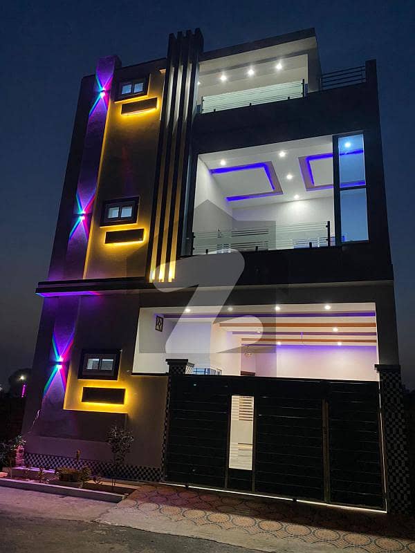 Japan Town New Brand Stylish 5 Marla Triple Storey House For Sale Japan