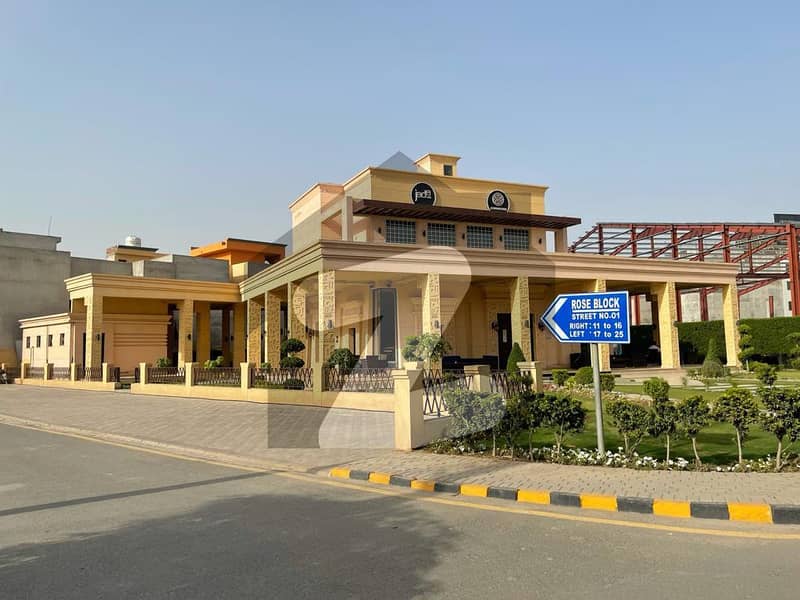 3 Marla Plot Near Gloria Jeans A Block Al Jalil Garden Block A, Al