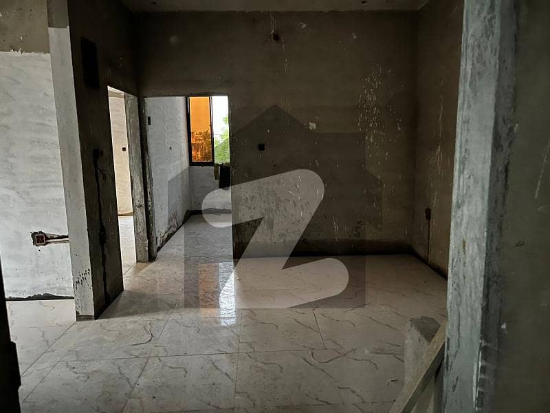 Portion for sale 2 bed DD North nazimabad block J 3 side Corner