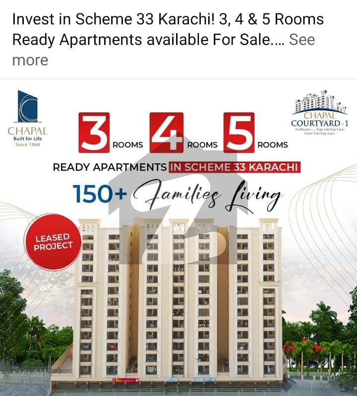 CHAPAL COURTYARD FLAT Chapal Courtyard, Karachi ID47452201