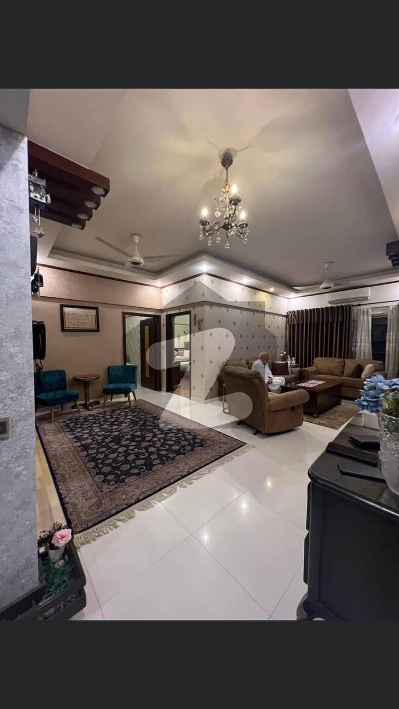 Beautiful 4 Bed DD Apartment For Sale At Shaheed E Millat Road PECHS