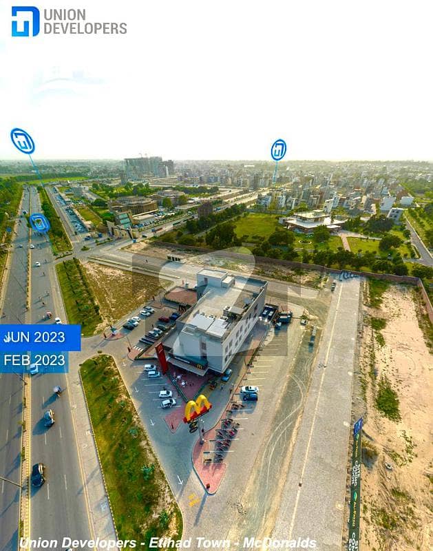 10 Marla Commercial Plot Facing Main Raiwind Road, Etihad Town Phase 1