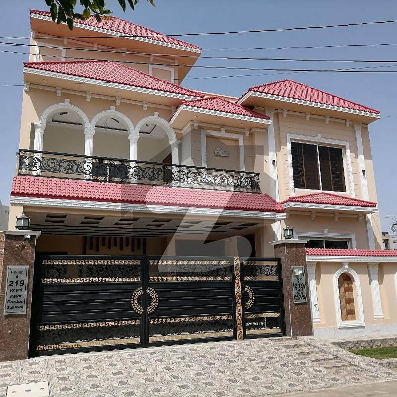 HighlyCoveted 10 Marla House Is Available In Royal Palm City Sahiwal