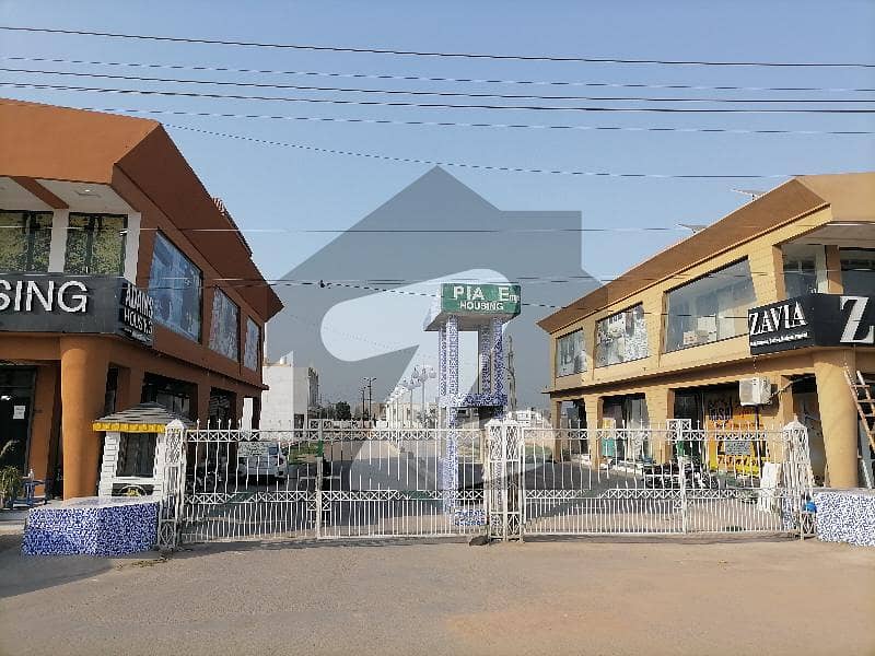 Good Prime Location 10 Marla Commercial Plot For Sale In PIA Employees