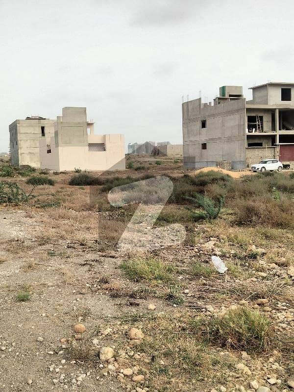 Plot Available For Sale Karachi Bar Sector 25a West Open Leased 40 Feet Road Category Only 240
