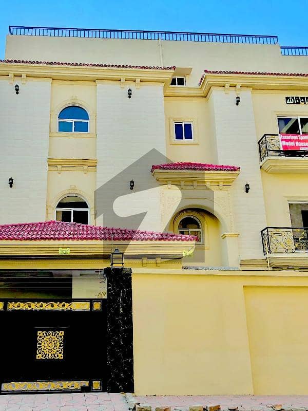 18 Marla Triple Story Spanish Designed Villa Available For Sale