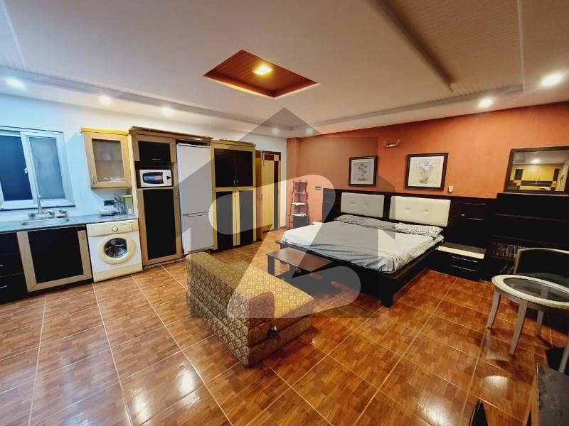 Luxury Studio Fully Furnished Bahria Heights 2 Available For Rent In