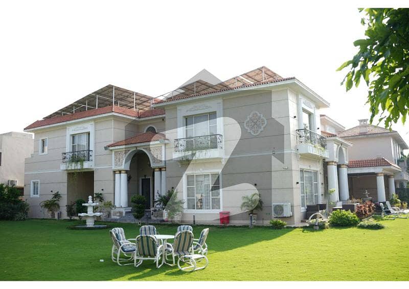 4 Kanal Full Basement Spanish Design Furnished Bungalow For Sale In