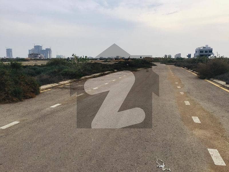 Peninsula commercial 100 next to corner yards plot available, DHA phase