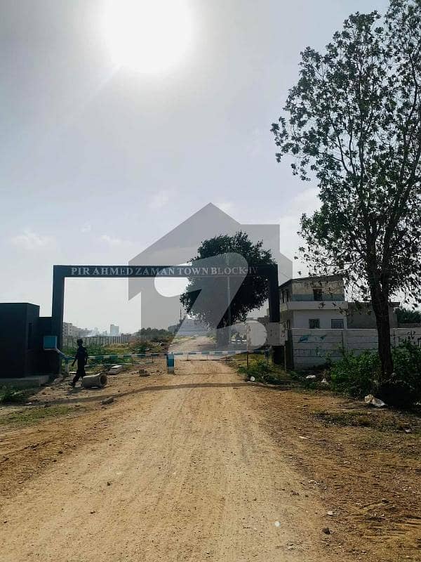 Leased Plot For Sale All Dues Clear Double Road West Open Pir Ahmed