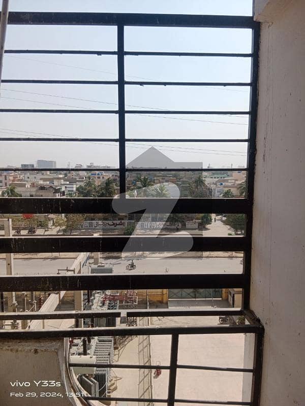 2 ROOMS FLAT FOR RENT IN NEW BUILDING ALGHAFOOR SKY TOWER North Karachi, Karachi ID49191476