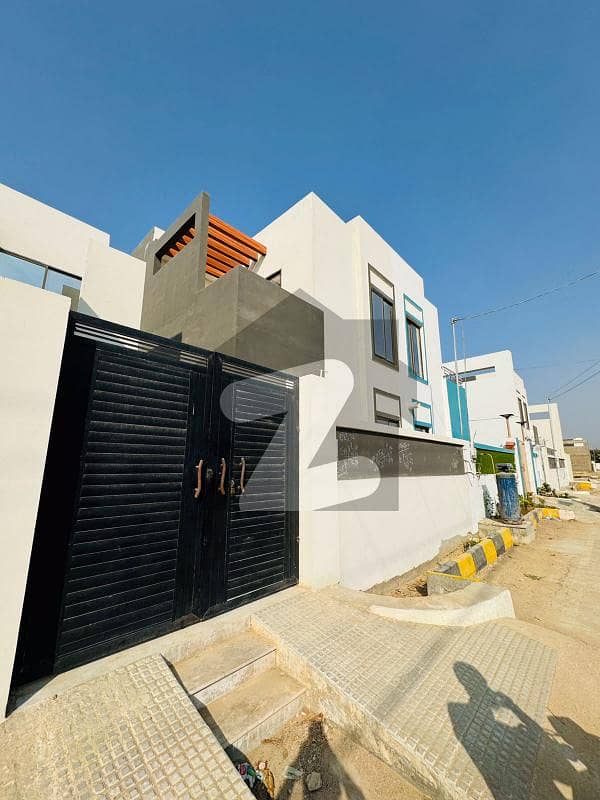 200 Sq Yards Bungalow For Sale In Ali Ze Garden Malir Gated Boundary