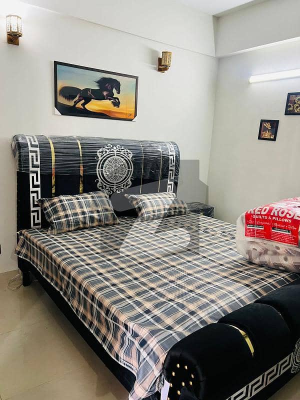 Luxurious Fully Furnished Two Bedroom Apartment for Rent in Gulberg