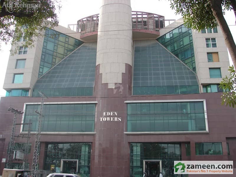 Eden Towers Gulberg 3 main boulevard on Ground Floor 117 Sq f. shop for