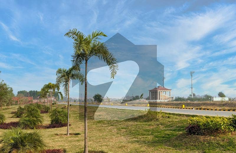E Block One kanal on ground good location plot for sale in lda city