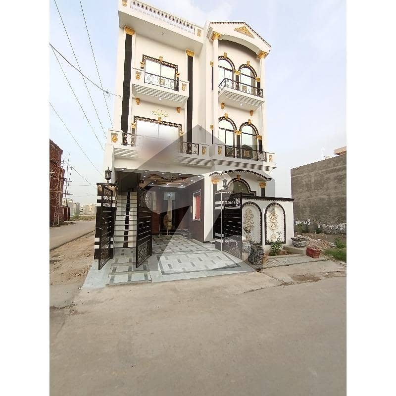 5 Marla Brand New Triple Story' House For Rent Al Rehman Garden Phase2