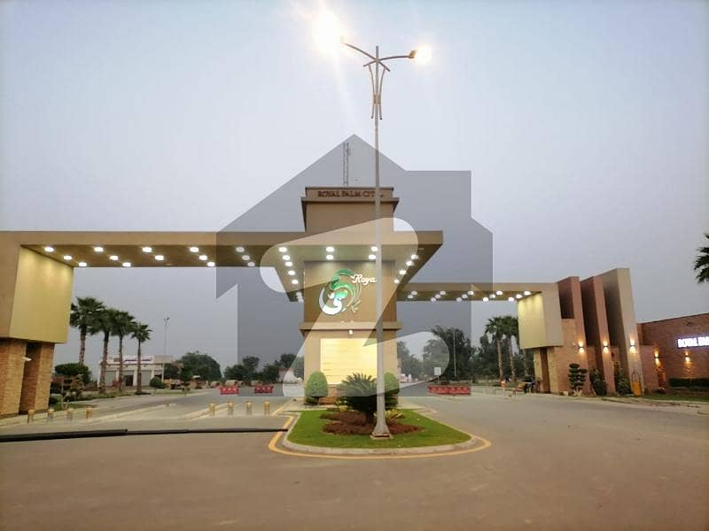 5 Marla Plot Available For Sale in Royal Palm City Gujranwala BlockF