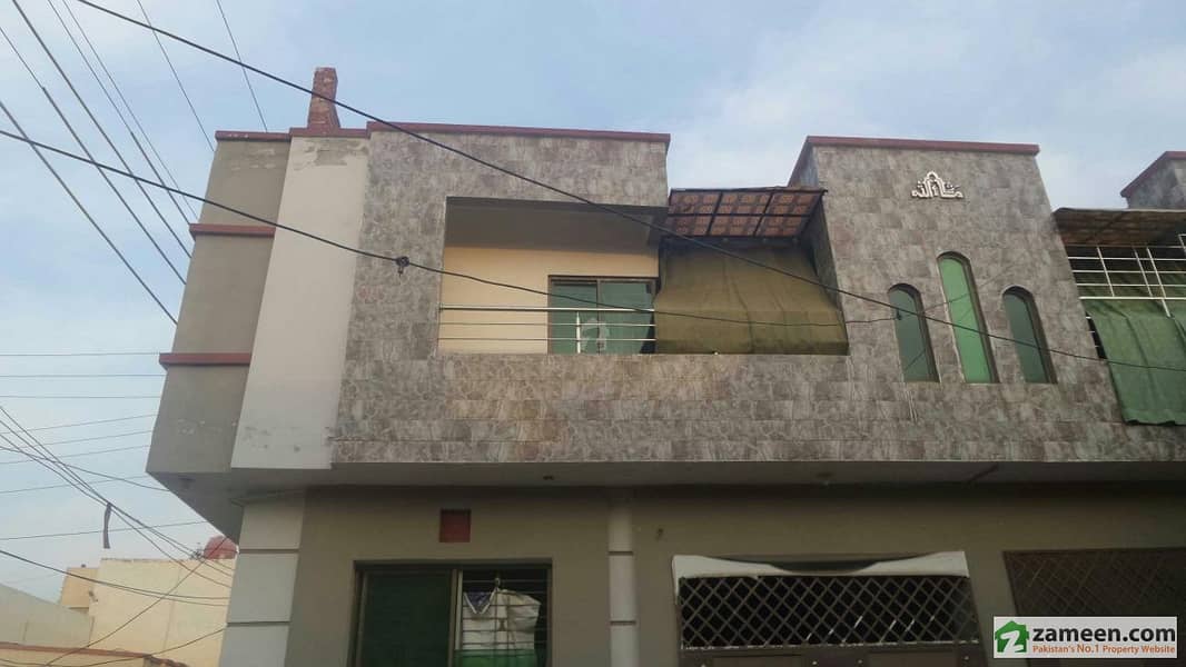 Double Storey Corner House For Sale At Super Azeem Market Okara