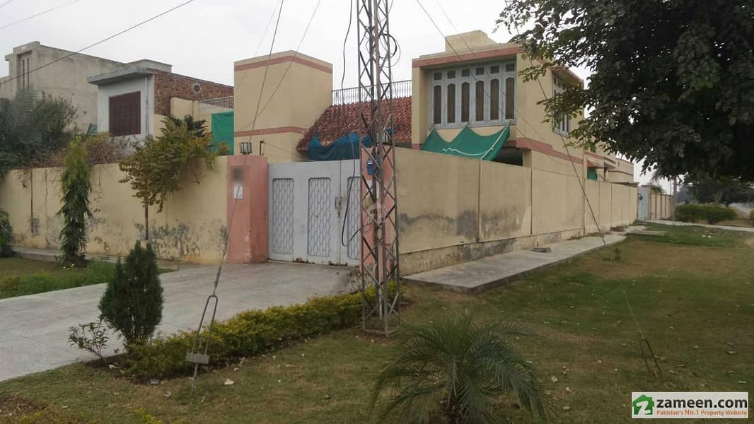 Double Storey Corner Bungalow For Sale At Civil Area Okara Cantt Cantt