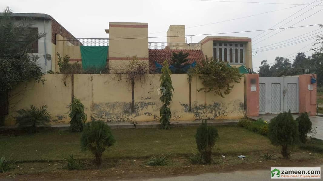 Double Storey Corner Bungalow For Sale At Civil Area Okara Cantt Cantt