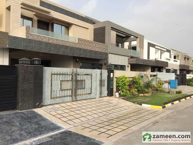 Gated Community Near Dha 10 Marla Brand New Double Unit House Near Park Main Road 225 Lac Green