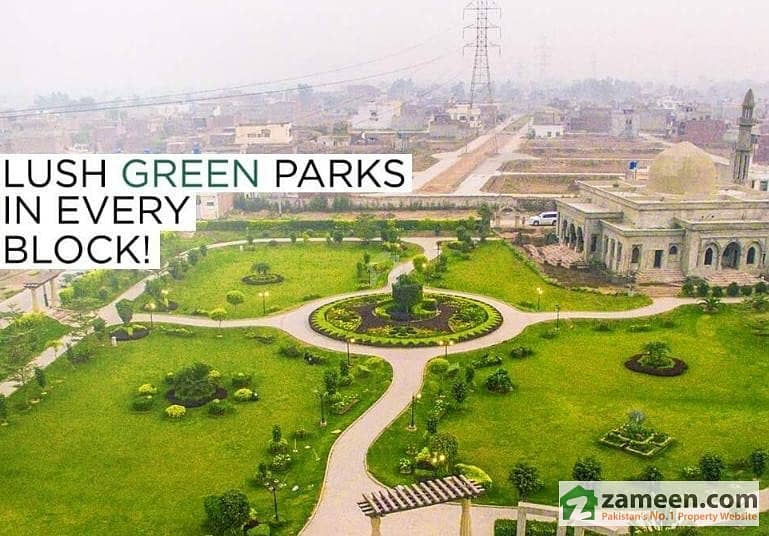 Al Jalil Garden, 8 Marla Plot Fresh Booking Available For Sale Al Jalil