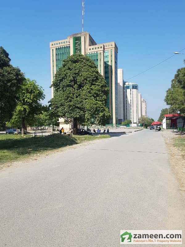 Commercial Plot Best For Hirise Building At Jinnah Avenue Islamabad