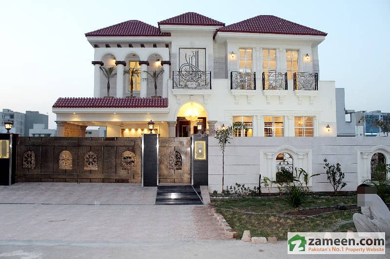 1 Kanal Spanish Design Bungalow One Visit Deal DHA Phase 6 Block J