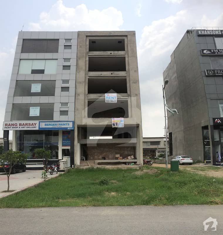 DHA Phase 6 Main Boulevard 8 Marla Commercial Plaza For Rent DHA