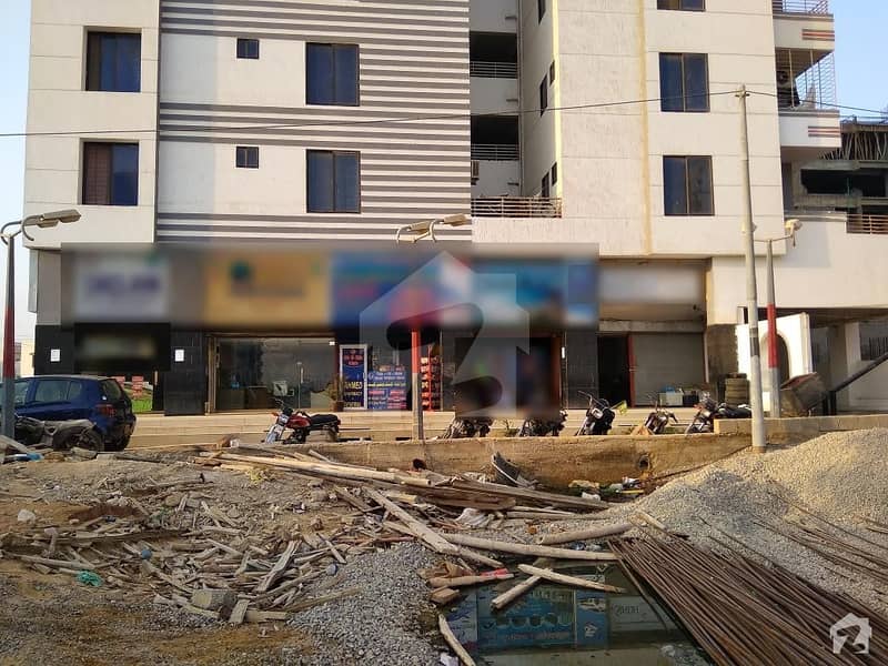 Shanzil Golf Residencia Jinnah Avenue Karachi flat for sale 2 bed D
