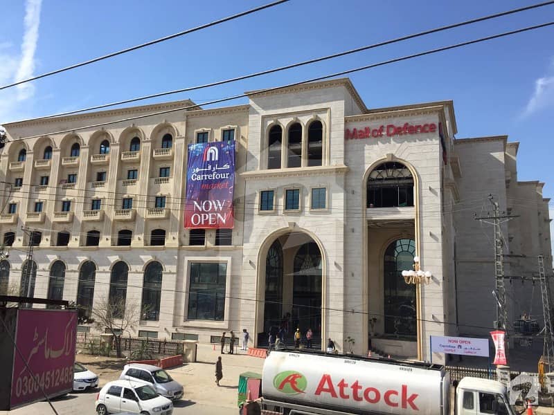 Flat Available For Rent on Main Gazi road facing Mall of Defence DHA