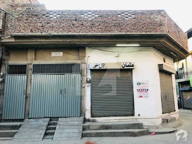 5.6 Marla Corner House With 4 Shops Is Available For Sale Gulistan