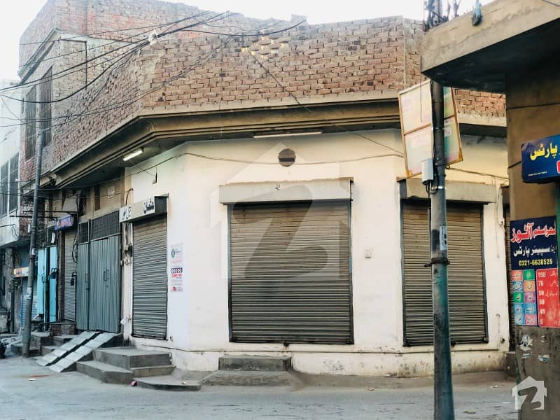 5.6 Marla Corner House With 4 Shops Is Available For Sale Gulistan