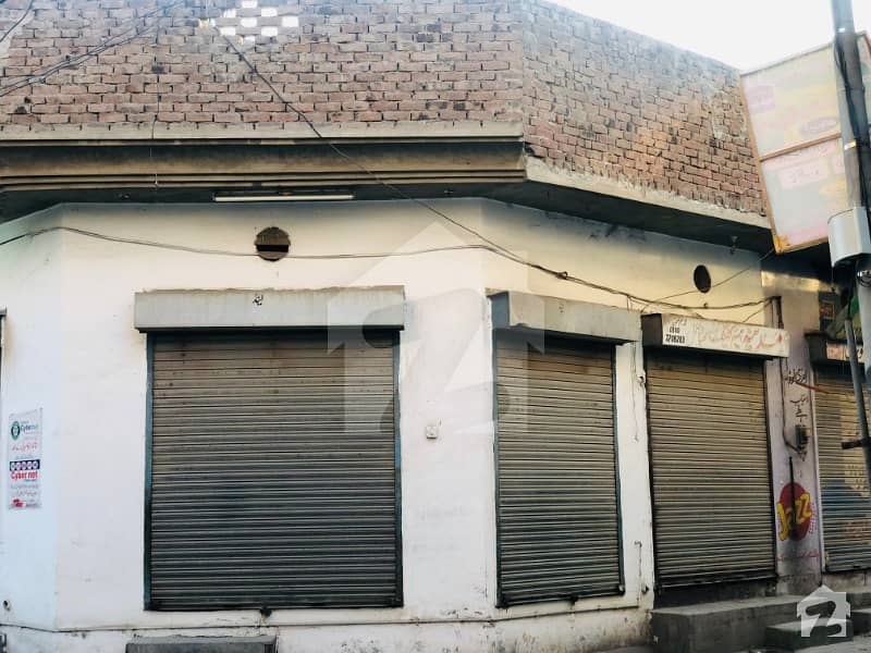 5.6 Marla Corner House With 4 Shops Is Available For Sale Gulistan