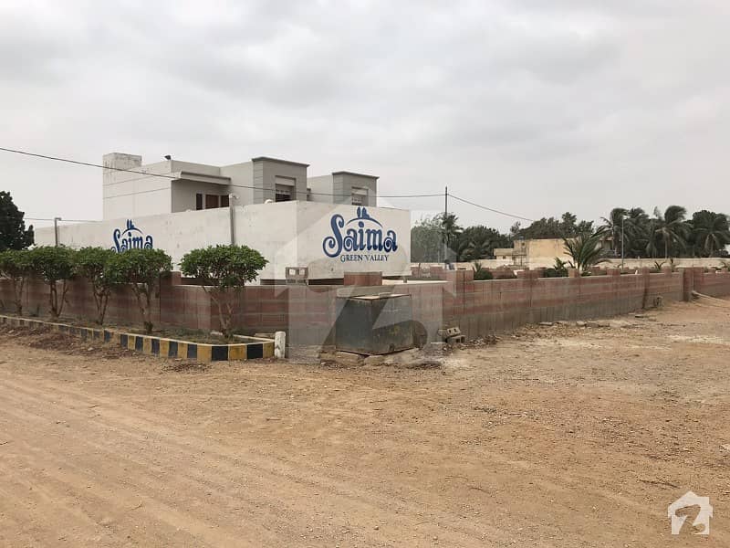 Saima Green Valley 120 Sq Yards Plot For Sale Malir, Karachi ID15145123