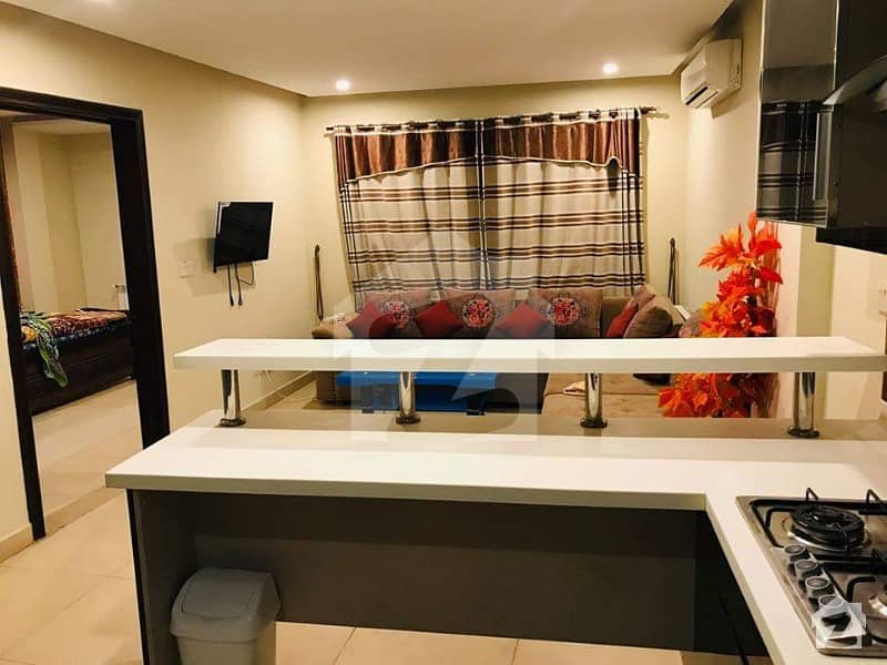 1 Bed Fully Furnished Apartment For Rent In Bahria Heights 6 Umar Block