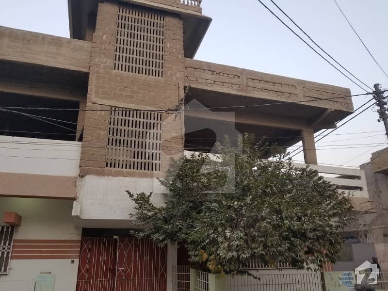 250 Sq Yards West Open And Spacious Corner House Indus Mehran Society