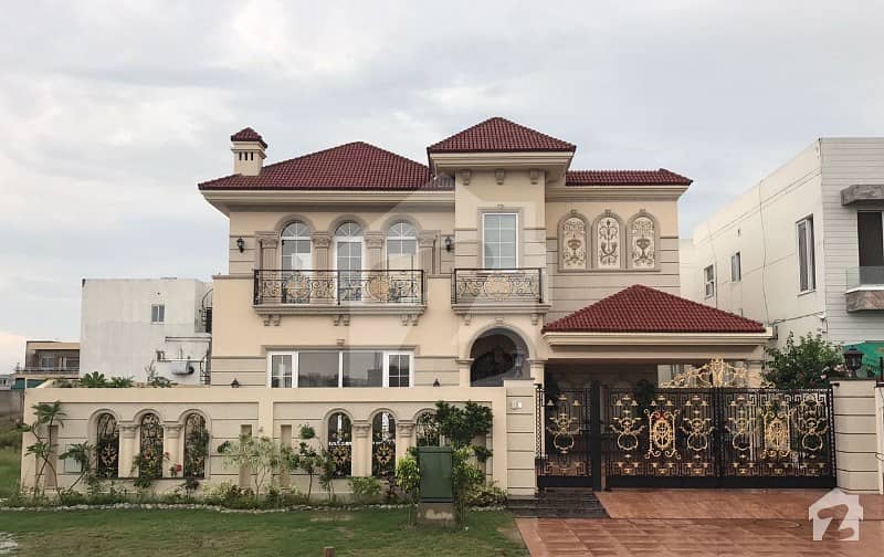 1 Kanal Brand New Royal Palace Spanish White House Bungalow At Top