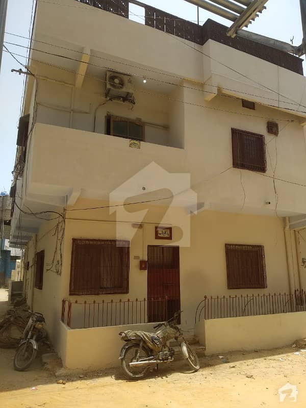 Double Storey House For Sale Usmania Colony, Liaquatabad, Karachi