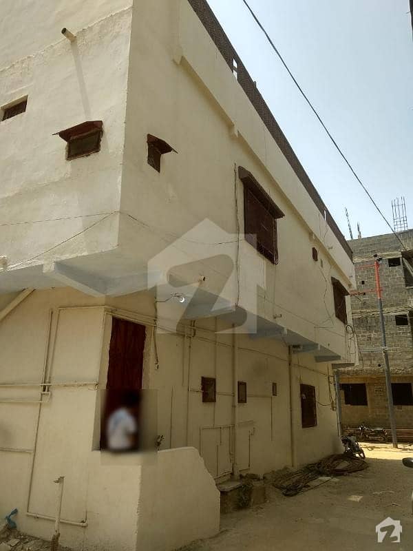 Double Storey House For Sale Usmania Colony, Liaquatabad, Karachi