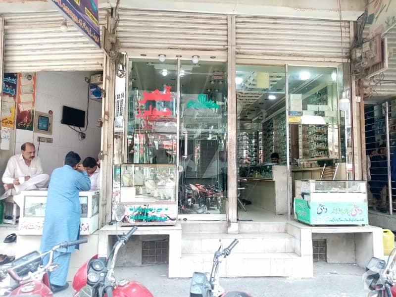 2 Shops Are Available For Sale On Ground Floor With Basement Rail Bazar